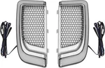 Kuryakyn Tracer Led Fairing Lower Grills Chrome #5063 Harley Davidson. Fixed Price $299.99.