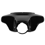 Vivid Black Front Batwing Outer Fairing Fit For Harley Touring Flht Flhx 1996-13. Fixed Price $119.80.