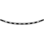 Memphis Shades Windshield Trim Black Oval Flh '96-'13 MEB0946. Fixed Price $68.60.