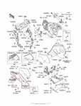 New Oem Kawasaki Ninja ZX-14R Left Side Lower Cowling Cover Black. Fixed Price $244.95.