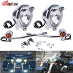 Motorcycle Driving Passing Lamp Turn Signals Spot Light Bar For Harley Chopper. Fixed Price $44.95.