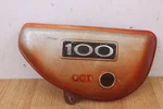 1973 Suzuki TC100 Right Side Cover / Panel 47111-25300-019. Fixed Price $69.00.