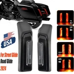 Led Rear Fender Saddlebag Side Light For Harley Street Glide/ Road 2024. Fixed Price $86.00.