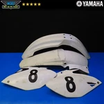 2006 Yamaha YZ450F Front Rear Fender Mud Splash Guards Side Number Plates. Fixed Price $20.54.