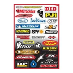 Factory Effex Sponsor/logo Sticker Sheets. Fixed Price $12.10.