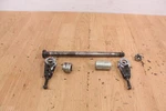 1981 Suzuki GN400 Rear Axle W/ Spacers And Adjusters. Fixed Price $29.00.