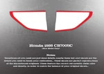 Honda 1986 CB700SC Tail Cowl Decals Graphics. Fixed Price $29.65.