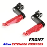 40MM Extended Front Foot Pegs R-fight For DL650 V-strom 24 23 22 21 20 19 18-04. Fixed Price $73.48.