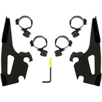 Memphis Shades Batwing Mounting Kit For Honda - Black MEB2067. Fixed Price $149.30.