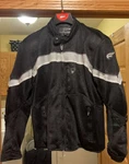 Fulmer Armored Mesh Motorcycle Jacket. Fixed Price $75.00.