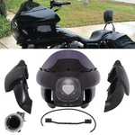 Front Upper & Lower Leg Fairings For Harley Dyna Street Bob Fxdl Custom. Fixed Price $396.50.