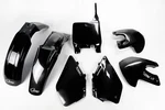Ufo Black Plastic Kit Fits 99-00 RM125, RM250. Fixed Price $119.95.