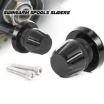 Black L-sonic 10MM Rear Swingarm Spools For ZRX1200R 01 02 03 04 05 06 07 08 09. Fixed Price $39.55.
