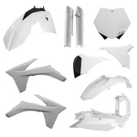 Acerbis Full Plastic Kit White For Ktm 250 Xc-f 2011-2012. Fixed Price $177.92.