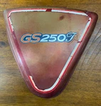 Suzuki Gs 250 EZ:81 Left Side Cover Fairing Bastler 47211-44210. Fixed Price $34.99.