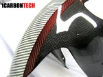 Ducati 848 1098 1198 Carbon Fiber Front Fender Hybrid Made With Kevlar. Fixed Price $279.00.