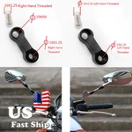 Cnc Motorcycle Scooter Mirror Mount Riser Extender Adapter 10MM*1.25 Black Pair. Fixed Price $22.51.