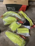 Polisport - 90743 Plastic Kit, Flo Yellow. Fixed Price $60.00.