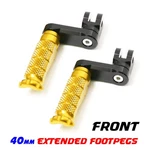 40MM Extended Front Foot Pegs R-fight For Softail Slim Fls 16 15 14 13 12. Fixed Price $73.48.