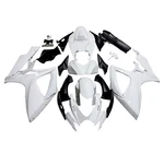 White Black Fairing Kit For Suzuki GSXR600 GSXR750 K6 2006 2007 Plastic Bodywork. Fixed Price $379.95.