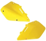Ufo Rear Side Panels Yellow Plastic '96-00 Suzuki RM125/RM250 (SU02959#101). Fixed Price $53.19.
