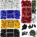 M5 M6 Alloy Motorcycle Complete Fairing Bolts Kit Body Screws Nuts Fit For Honda. Fixed Price $21.40.