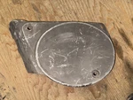 73-75 Suzuki TM-100, TM-125 Left Side Panel, 47211-28300. Fixed Price $50.00.