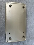 2002 Vw Passat Front Bumper Cover License Plate Holder Bracket Frame - Gold Oem. Fixed Price $20.50.