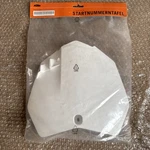 Ktm Genuine Start Number Plate White Sx - 7770800704428. Fixed Price $30.00.