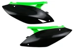 Polisport Black, Green Side Number Plates 09-12 KX250F, KX450F. Fixed Price $34.95.