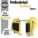 Advanblack Industrial Yellow Lower Vented Fairings Fits Harley Street Road Glide. Fixed Price $449.00.
