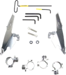 Memphis Shades Trigger-lock Mount Kit For Batwing Fairing Polished MEK2009. Fixed Price $159.95.