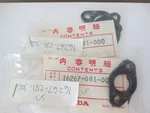 New Genuine Oem Honda Gasket (9) 16267-081-000 SS:16267-081-306. Fixed Price $89.99.