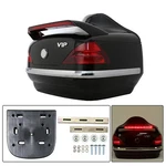 Vip Style Universal Motorcycle Trunk Tail Box Luggage W/ Light For Honda. Fixed Price $80.30.