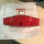 Honda Red Handlebar Cover Collar Guard 53204-HN1-000ZA UHB2 Genuine Part. Fixed Price $35.00.