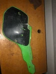 87 Kawasaki KX-125 Right Side Panel, ,36001-1345-AC, KX-250,KX-500. Fixed Price $50.00.