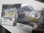 Emgo Master Cylinder Cover Gold Eagle Spirit / Harley Hd 1972-81. Fixed Price $29.95.