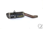 2006 Triumph Daytona 675R Carbon Two Brothers Racing Slip Onm Muffler. Fixed Price $149.96.