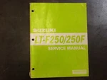 Suzuki LT-F250/250F Service Manual 1ST Edition 99500-42140-01E. Fixed Price $16.97.
