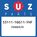 53111-16G11-YHF Suzuki Fender,fr 5311116G11YHF, New Genuine Oem Part. Fixed Price $224.53.