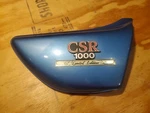 Kawasaki KZ1000 Limited Edition Csr Right Side Cover 36001-1111 Blue. Fixed Price $125.00.