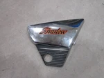 Used 1984 Honda Shadow VT700C Right Side Lower Seat Cover Panel Chrome. Fixed Price $99.99.