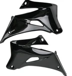 Acerbis Black Radiator Shrouds Scoops For Yamaha Yz 250 450 06-09. Fixed Price $54.23.