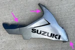 11-2024 Suzuki Gsxr 600 750 Gixxer Right Lower Belly Plastic Fairing Cowl Fender. Fixed Price $111.26.