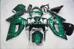 Green Forged Carbon Fiber Fairing Body Kit Kawasaki Ninja ZX6R 2003-2004 Usa. Fixed Price $529.17.