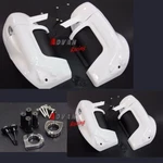 Harley Pearl White Lower Vented Fairing + Mounting Brackets Fit Davidson. Fixed Price $199.00.