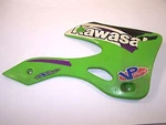 Kawasaki KX250 Right Side Engine Shroud Cover 125 99-02 49089-1141-6W Ds. Fixed Price $29.95.