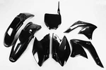 Ufo Black Plastic Kit Fits 06-08 KX250F. Fixed Price $99.95.