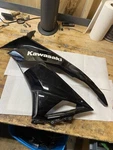 2009-2012 Kawasaki Ninja ZX6R ZX600R Oem Left Side Fairing Black. Fixed Price $79.99.