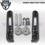 Pair Black Rear Passenger Footrest Peg Arm/pillion Step 03-16 Honda Cbr/cb. Fixed Price $15.18.